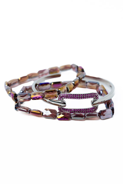 Holiday Tales Bracelet - Ruby Night