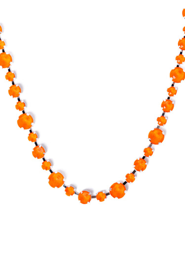 Lucy In The Sky Necklace - Neon Coral
