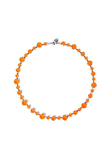 Lucy In The Sky Necklace - Neon Coral