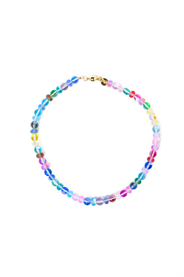 Good Vibes Only Necklace - Neon Pop