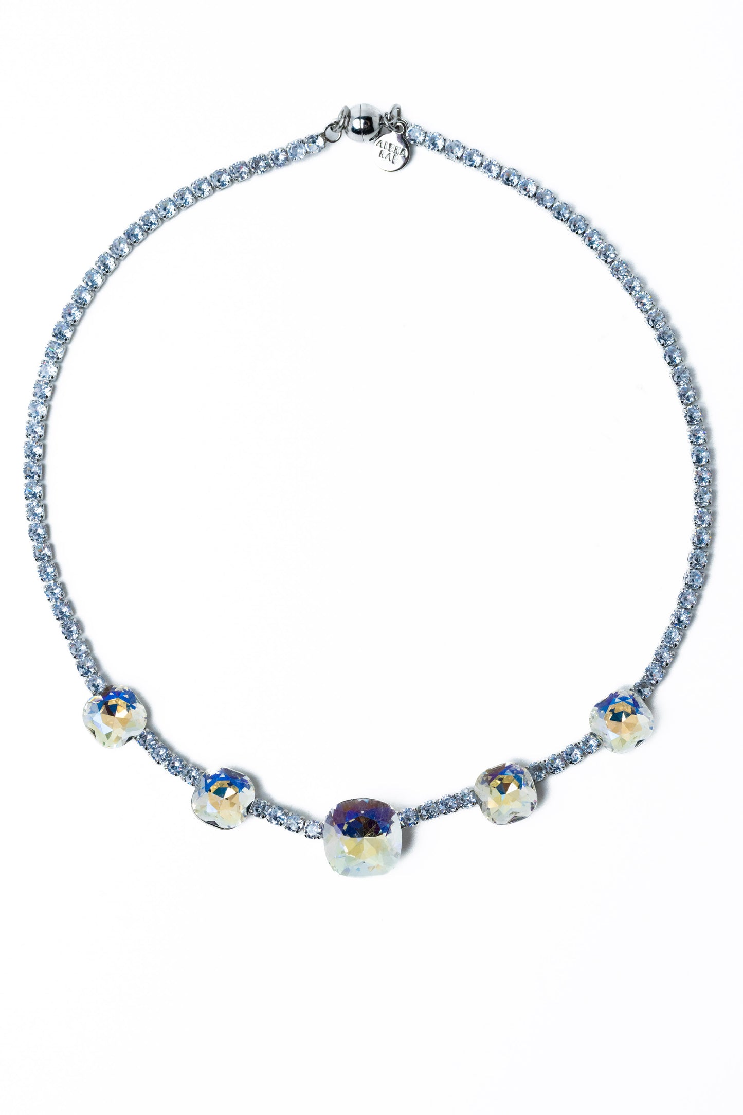 Winter Wonderland Earring Necklace Set - Silver