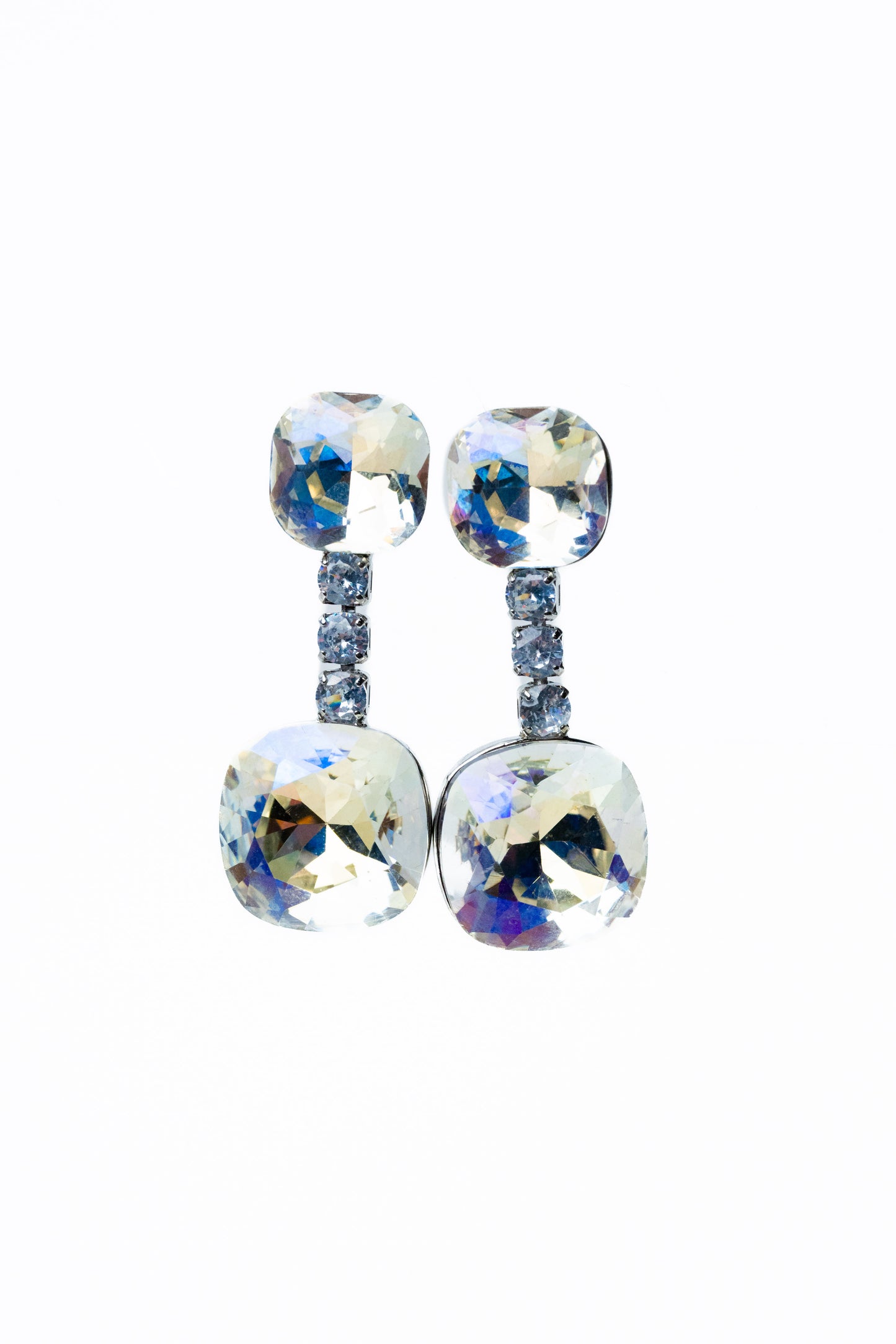 Winter Wonderland Earring Necklace Set - Silver