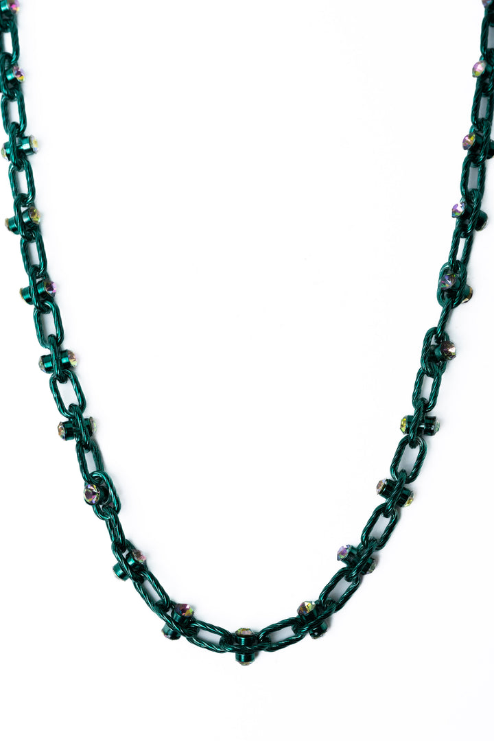 Paris Necklace - Metallic Enchanted Forest