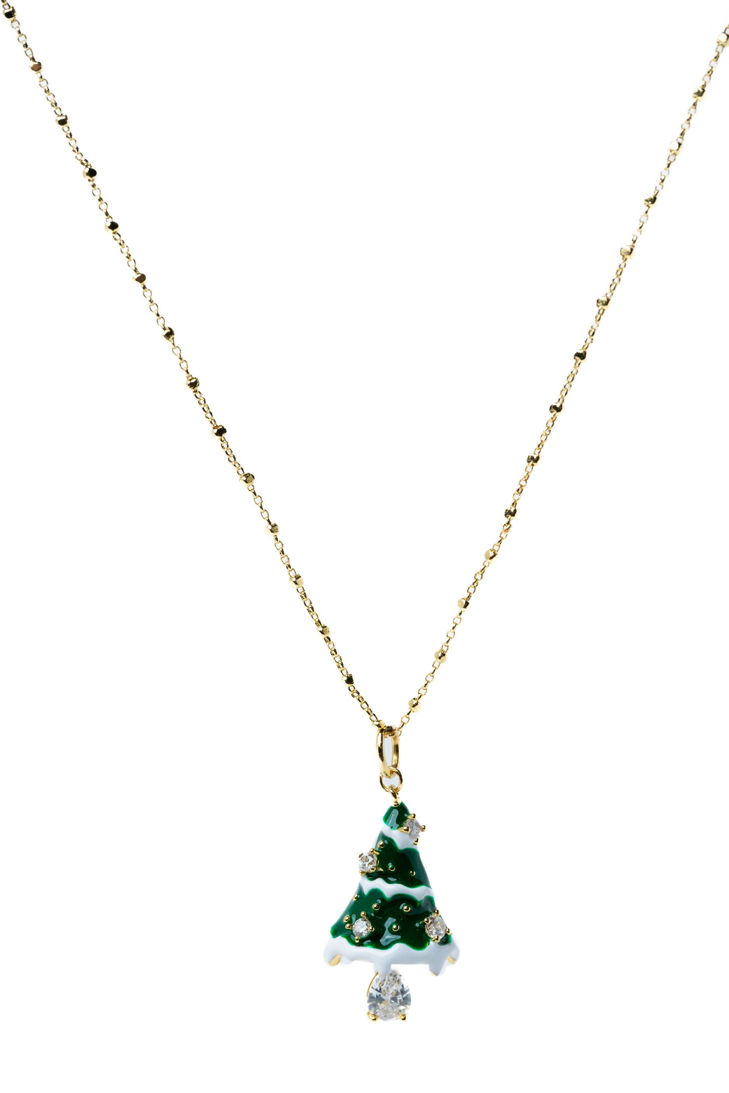 Christmas Carol Necklace - Gold