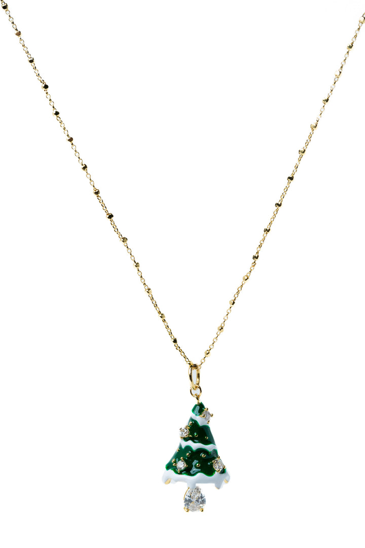 Christmas Carol Necklace - Gold