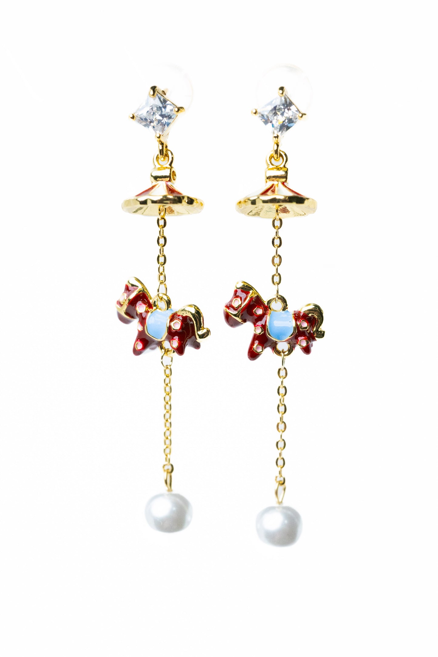 Jolly Ride Earrings - Gold