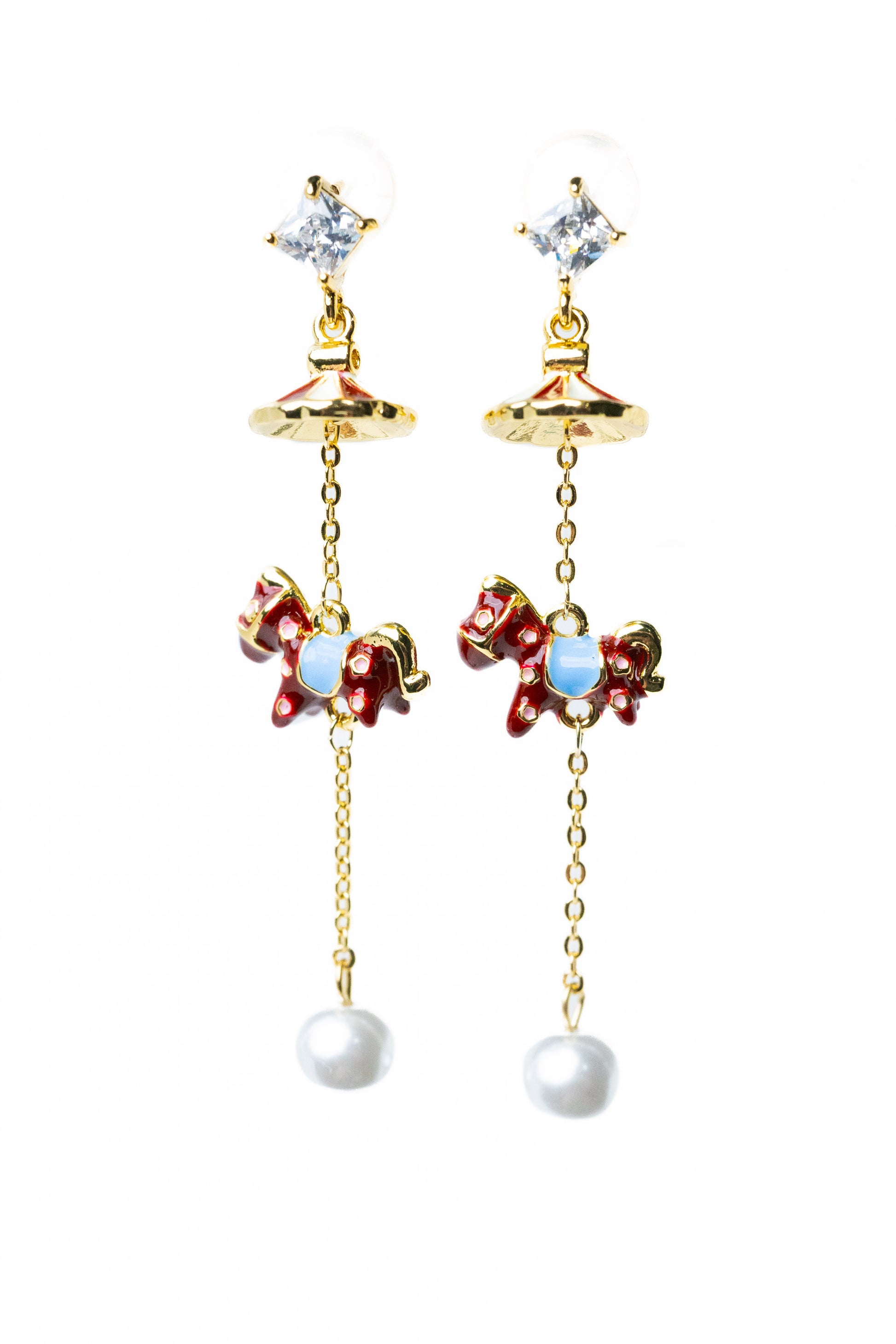 Jolly Ride Earrings - Gold