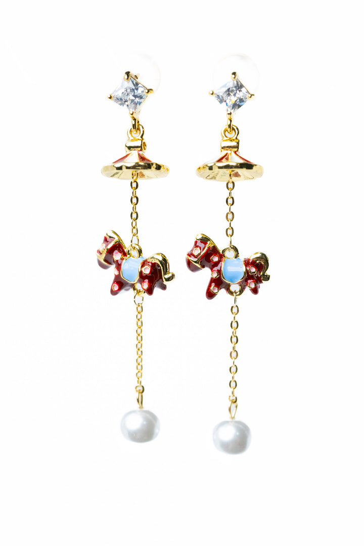 Jolly Ride Earrings - Gold