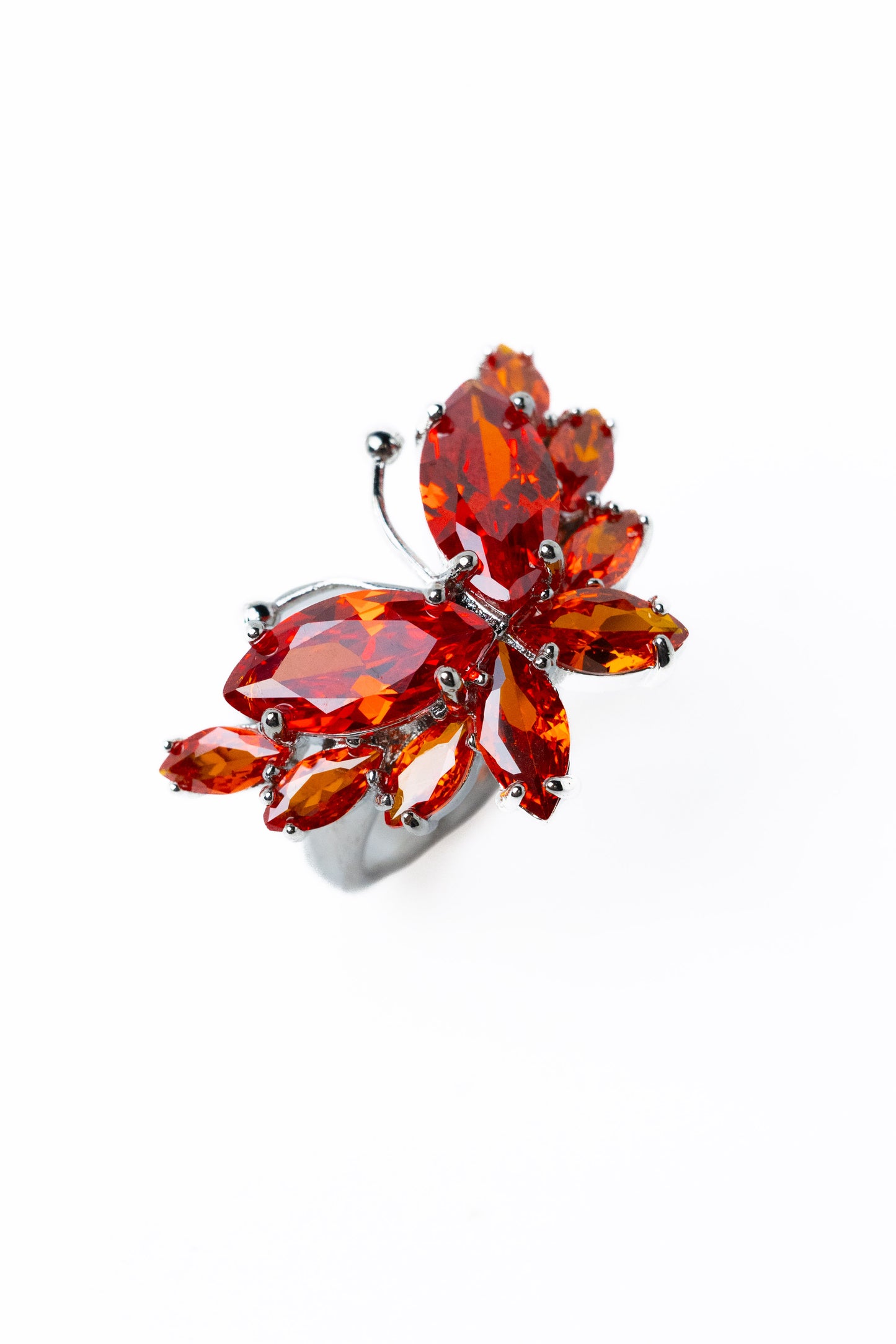 Winter Kiss Ring - Silver Kiss Me