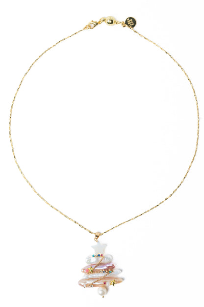 It's A BAR Christmas Necklace