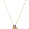 Magical Moments Necklace - Gold Ice Cream Kiss