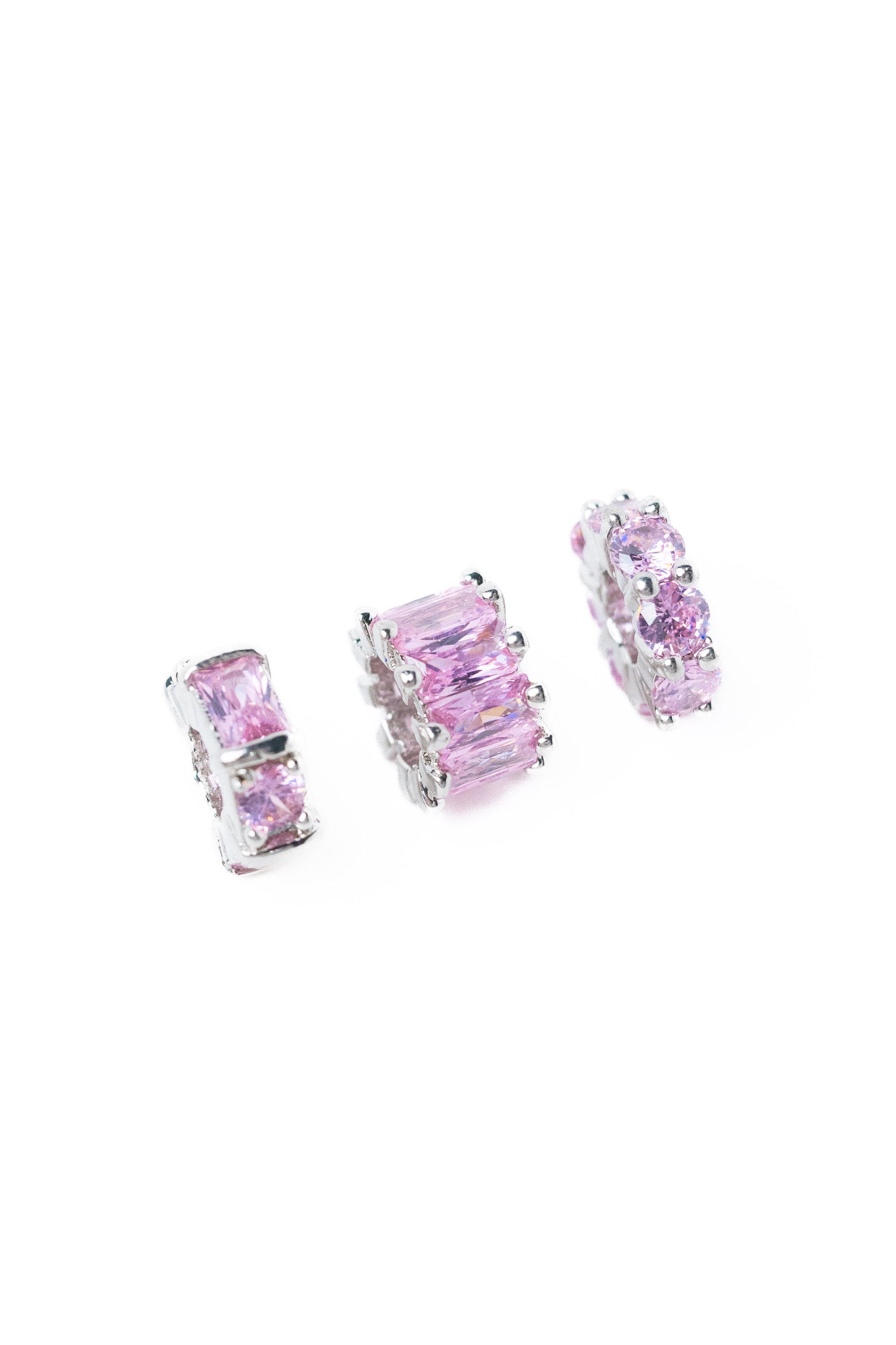 Charm BAR Spacers - Pink