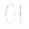 Noelle Earrings - Liquid Metallic Pearl White