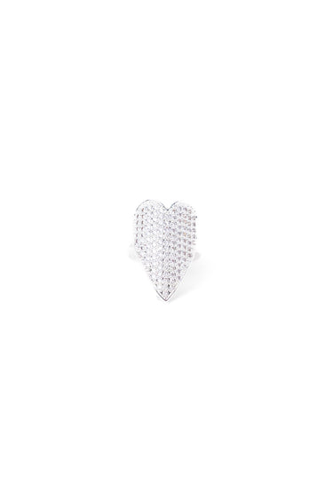 Priscilla Ring - Liquid Metallic Pearl White