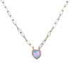 Moonlit Melody Necklace - Light Linen Lilac