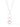 Dainty Love Necklace - Silver Petal