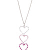 Dainty Love Necklace - Silver Petal