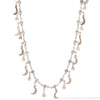 Dancing Moons Necklace - Linen