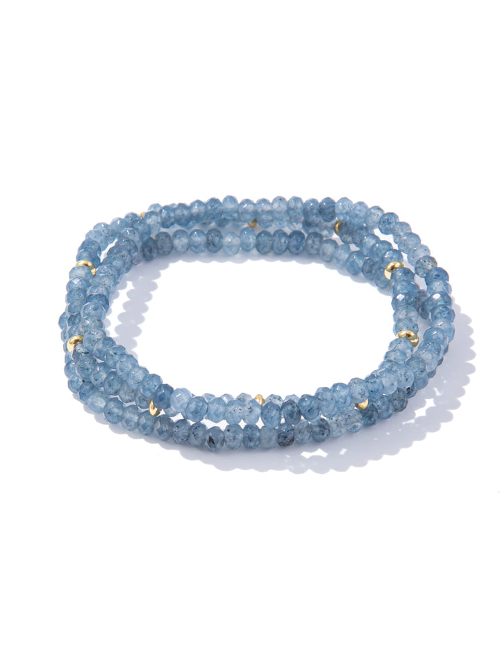 Dark Night Bracelet Set - Denim
