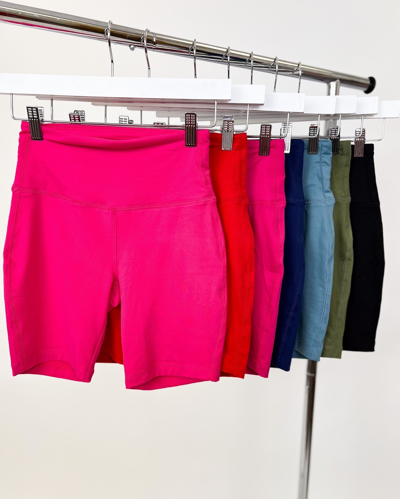 Getting To The Finish Line Biker Shorts - 7 Colors!