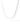 Double The Fun Necklace - Liquid Metallic Pearl White