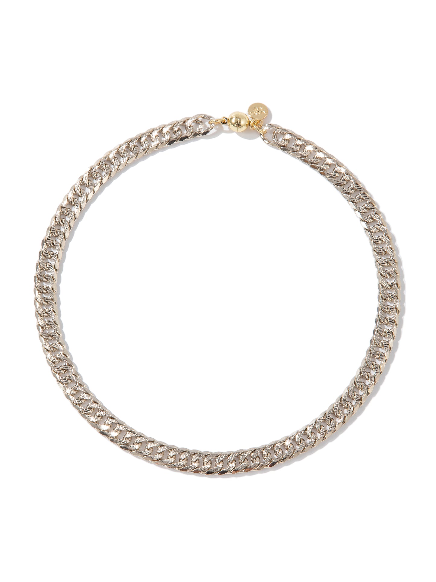 Dream On Necklace - Metallic Linen