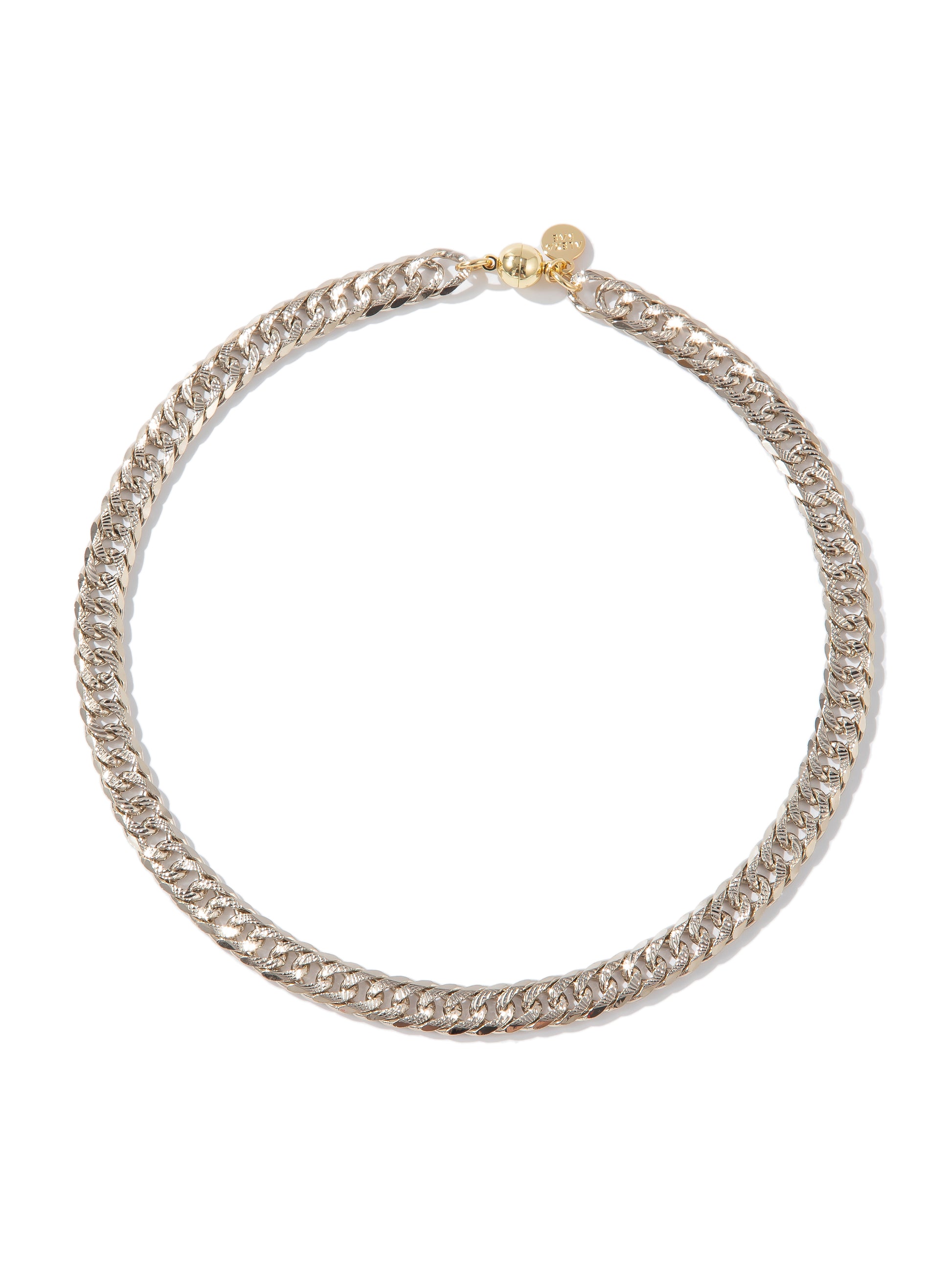 Dream On Necklace - Metallic Linen