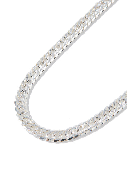 Dream On Necklace - Liquid Metallic Pearl White