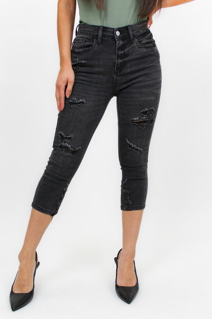 Judy Blue After Dark High Waist Skinny Capri