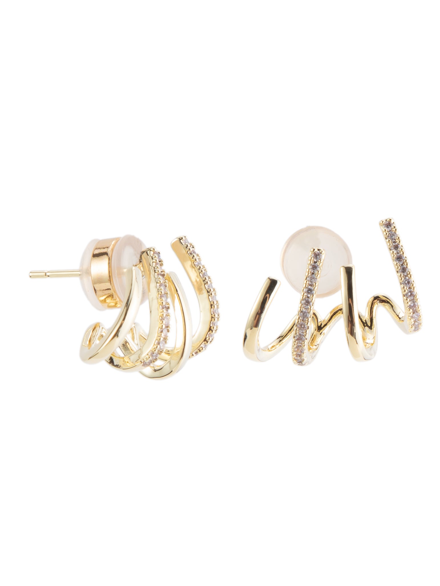 Elements Earrings - Gold