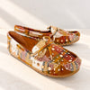Midge Plaid Flats - Brown Plaid