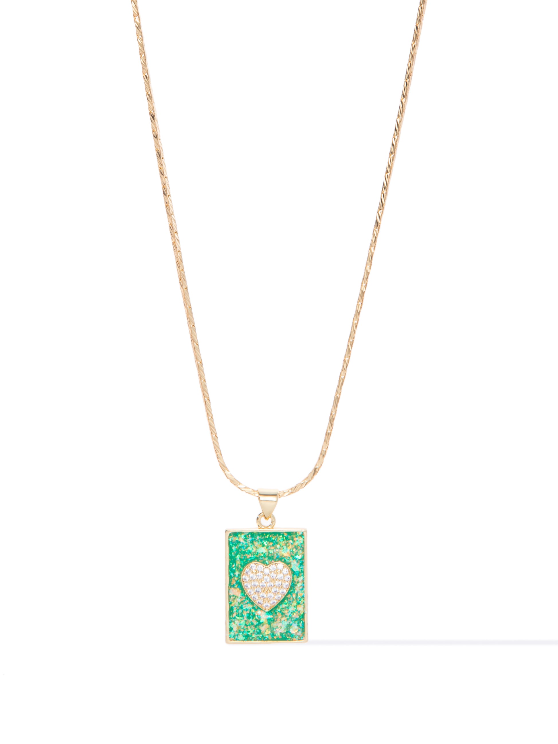 Emerald City Necklace - Gold