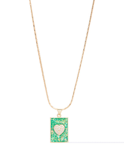 Emerald City Necklace - Gold