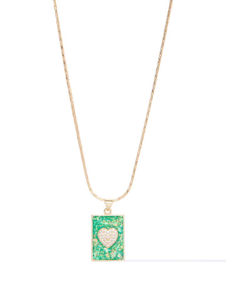 Emerald City Necklace - Gold