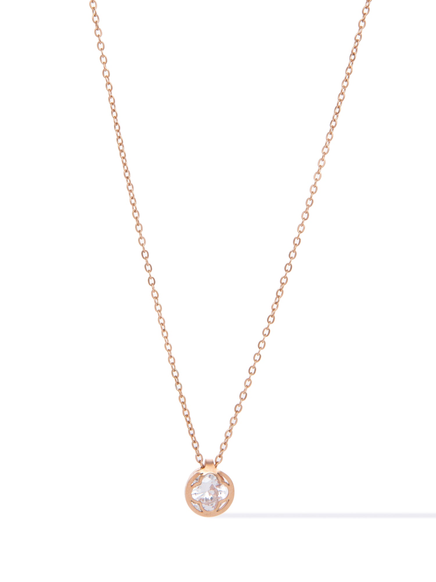 Estelle Necklace - Rose Gold