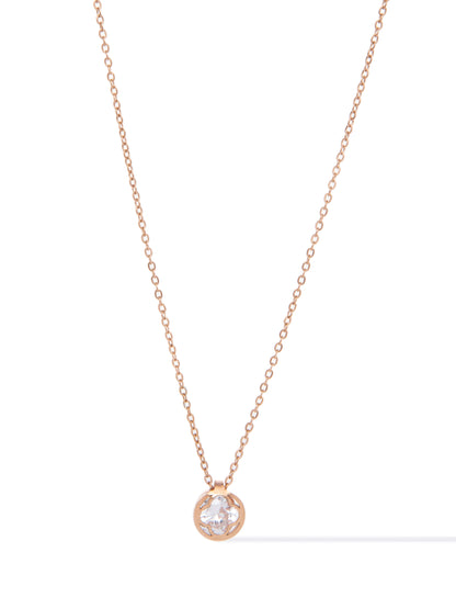 Estelle Necklace - Rose Gold