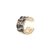 Eternal Embrace Ear Cuff - Gold Black