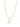 Evalyn Necklace - Gold Snow Glow