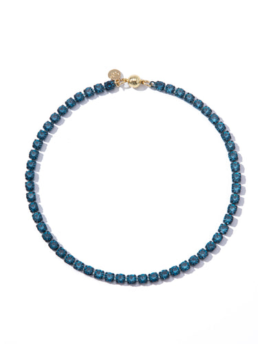Evi Necklace - Metallic Storm Sky