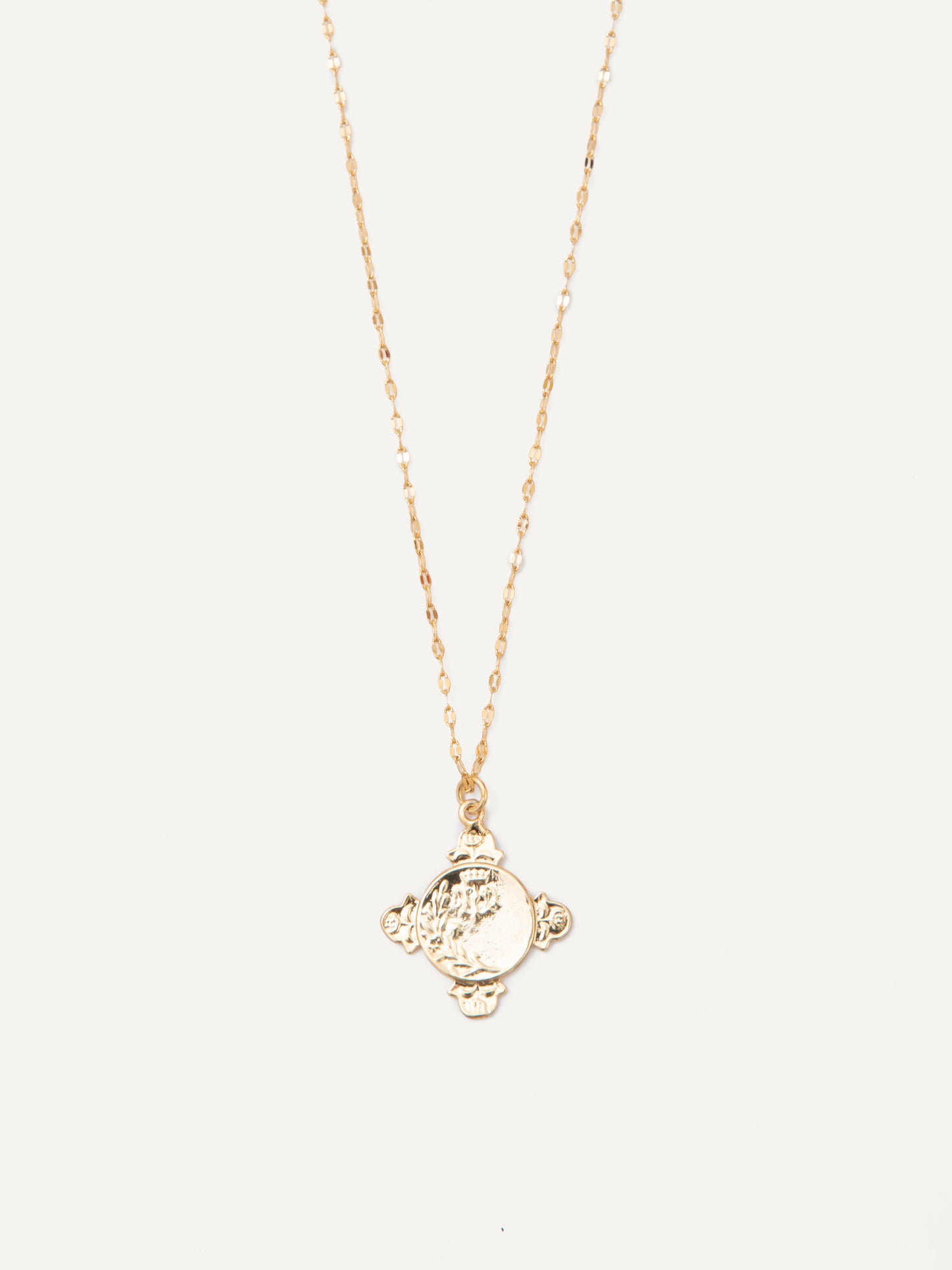 Faith Whisper Necklace - Gold