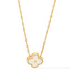 Fleur De Lune Necklace - Gold Opal