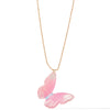 Fly Away With Me Necklace - Gold Peony