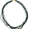 Return To Me Necklace - Liquid Metallic Peacock Dance