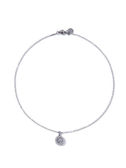 Follow North Necklace - Gunmetal