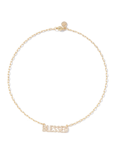 Forever In My Heart Blessed Necklace