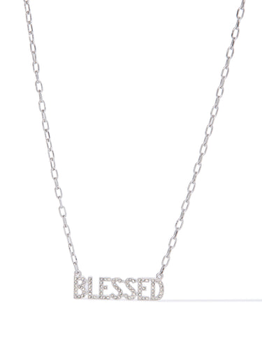Forever In My Heart Blessed Necklace