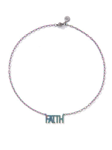 Forever In My Heart Faith Necklace - Mystic