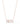 Forever In My Heart Faith Necklace - Light Rose Gold
