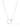 Forever Linked Necklace - Liquid Metallic Pearl White