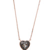 Forever Love Necklace - Light Rose Gold Smokey